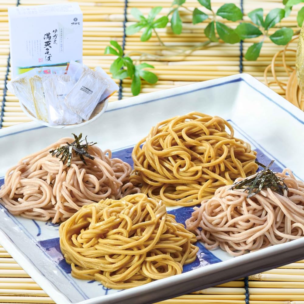 Amazon.co.jp: 和食麺処サガミ 「満天そば」と「国産そば」食べ比べ
